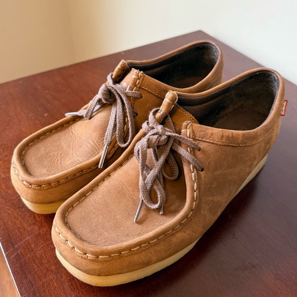 Clarks Shoes - Clarks Leather Wallabee